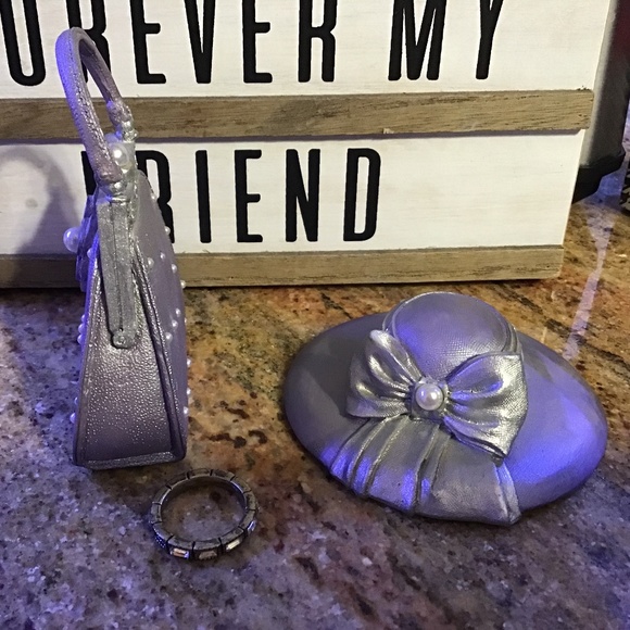 Vintage Classic Couture The Maribella Collection Hat & Purse - Picture 3 of 12